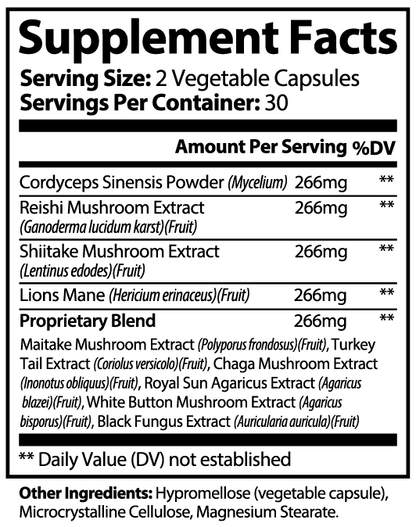 Clarity of Psykhe - 10X Mushroom Complex